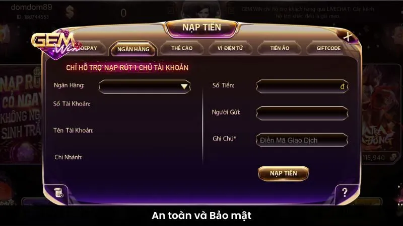 An toàn và Bảo mật